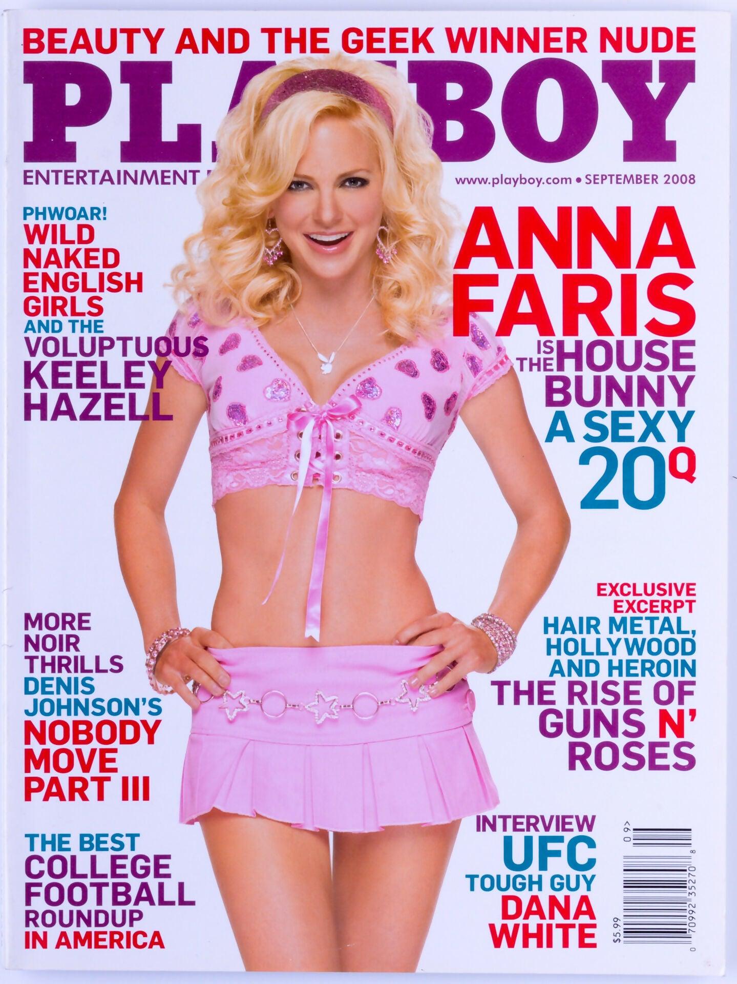 PLAYBOY ENTERTAINMENT FOR MEN MAGAZINE FOR MEN September 2008 - Anna Farris - XXX Marketplace