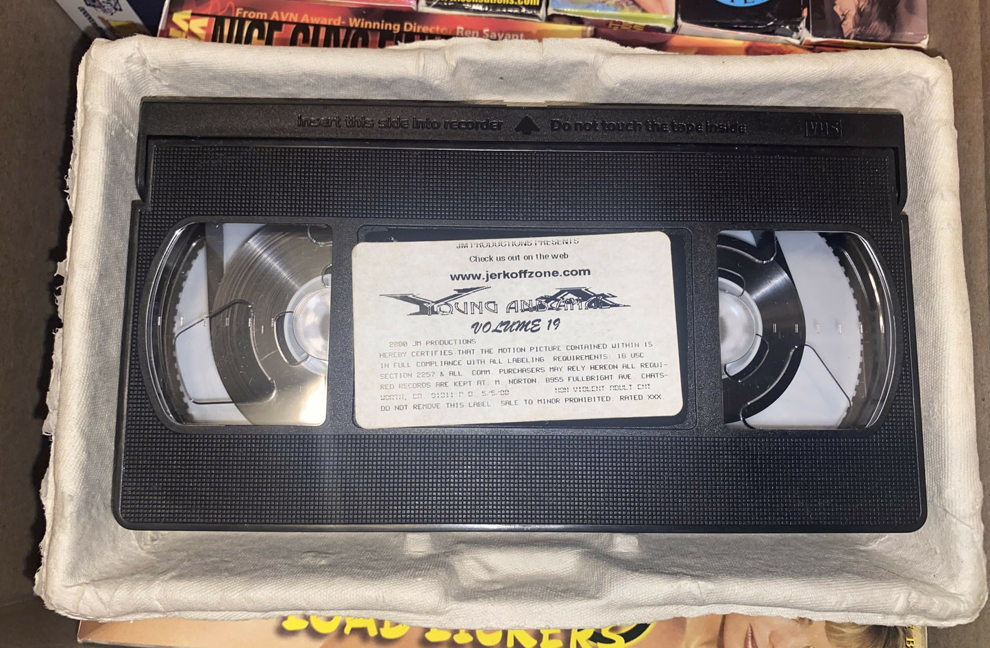 Young And Anal 19 VHS - JM Productions
