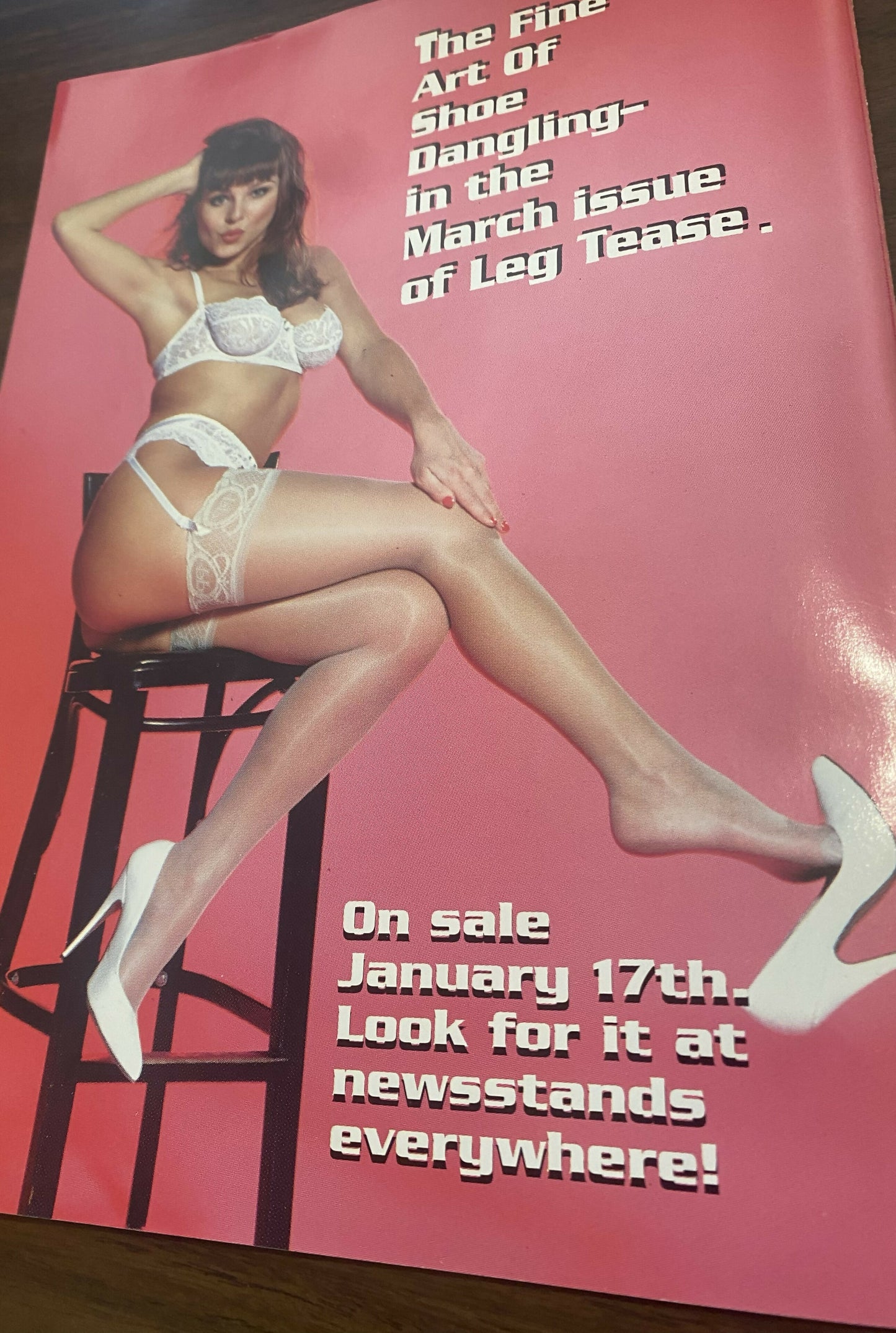 Leg Tease Adult Magazine February 1995