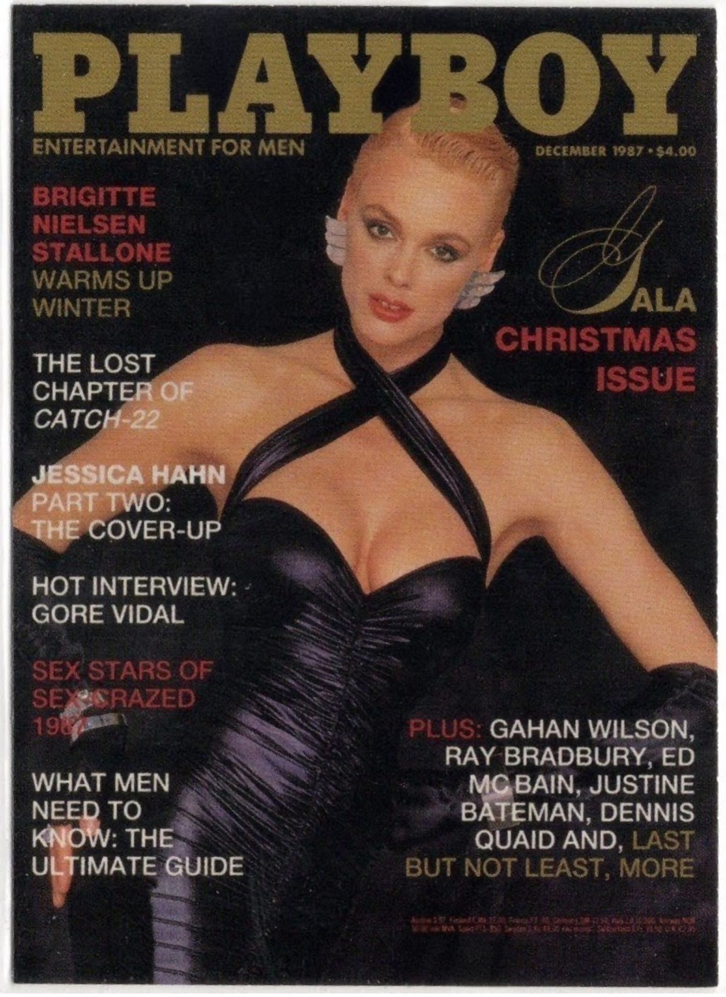 1999 Playboy Brigitte Nielsen Trading Card