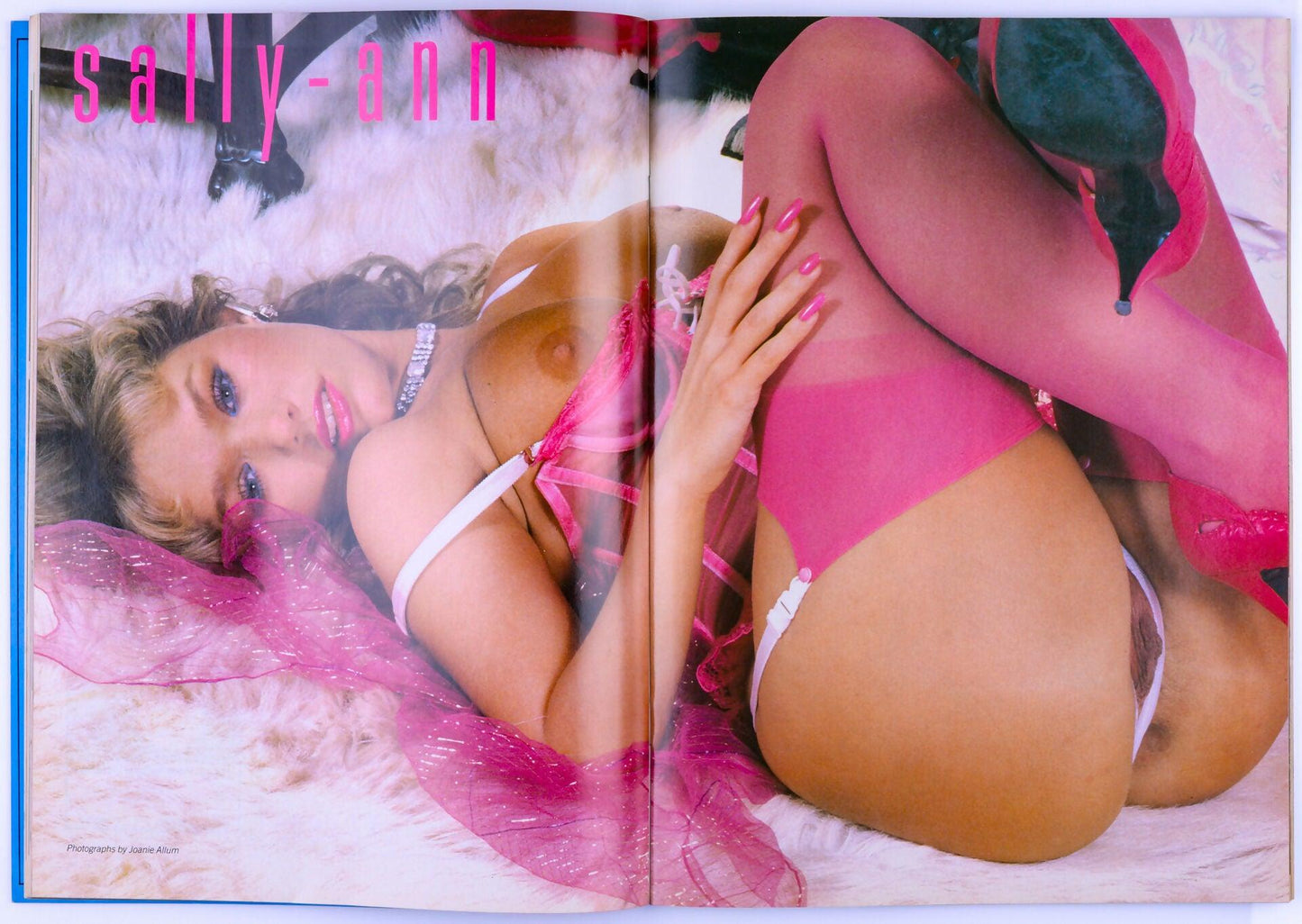 Club July 1988 Vol. 14 No. 6 Vintage Softcore Magazine - Samantha Fox Poster, Sally Anne *Poor To Fair* - XXX Marketplace