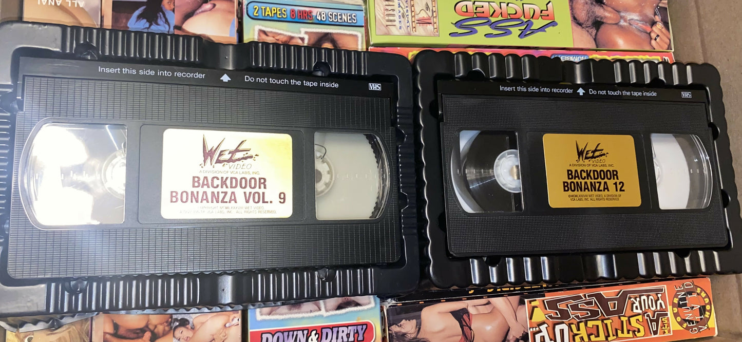 Backdoor Bonanza 9 & 12 VHS