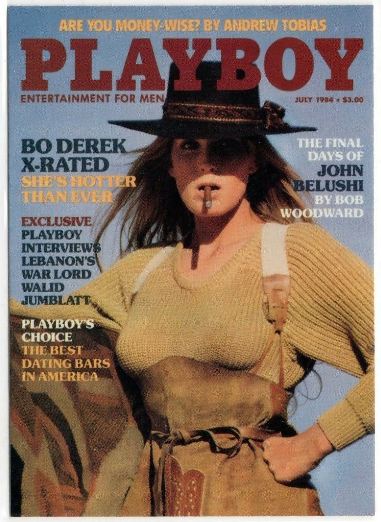 Playboy Bo Derek Trading Card