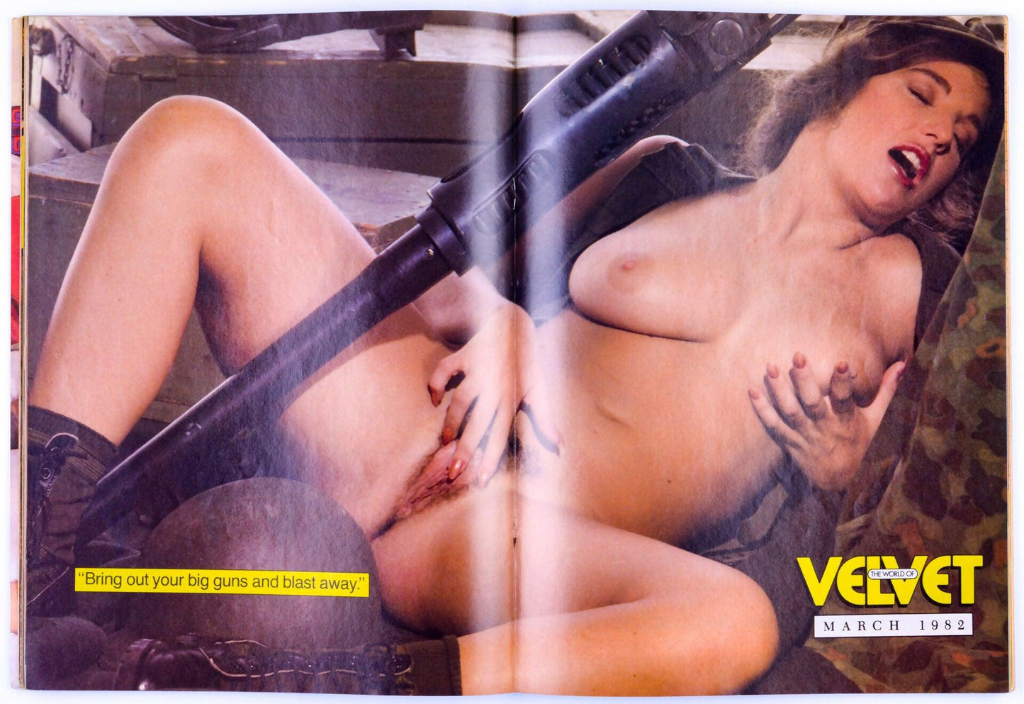 VELVET Vintage Softcore Adult Magazine Vol. 5 No. 7 March 1982 - XXX Marketplace