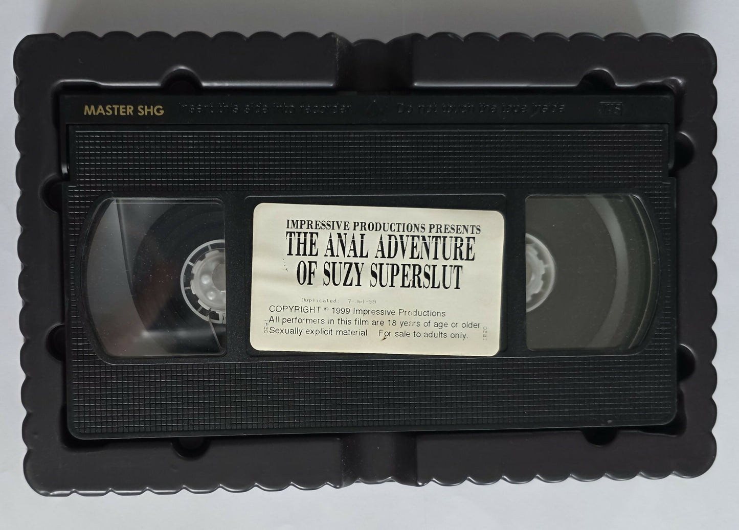 The Anal Adventures of Suzy Super Slut (1994) VHS