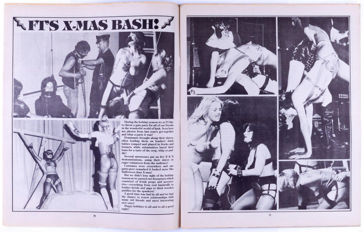 FETISH TIMES X-MAS BONDAGE!! NEWSPAPER NO. 244 1993 - XXX Marketplace