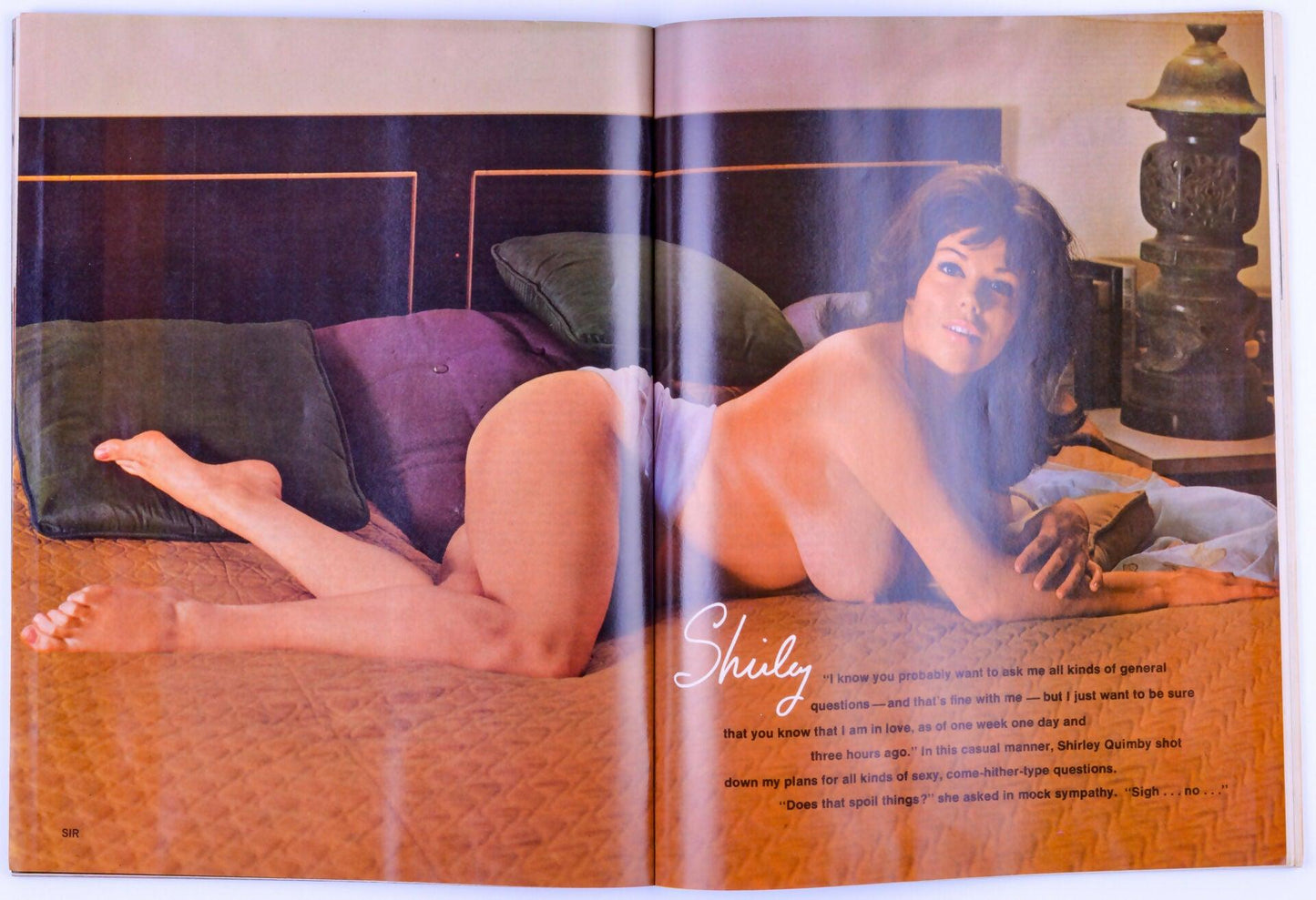 SIR! YEARBOOK Vintage Softcore Adult Magazine Fall 1971 - Dorothy Wilson, Jane Ford, Sheri Tyler, Leslie Anolick, Avery Cardinal - XXX Marketplace