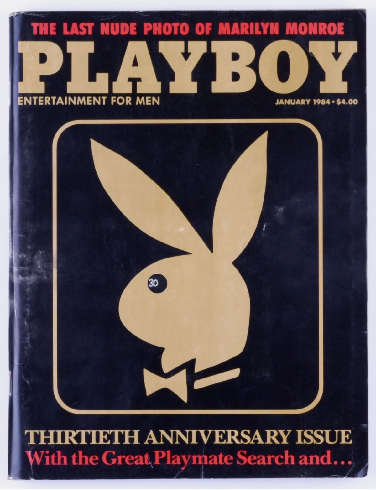 PLAYBOY ENTERTAINMENT FOR MEN MAGAZINE FOR MEN January 1984 - 13th Anniversary