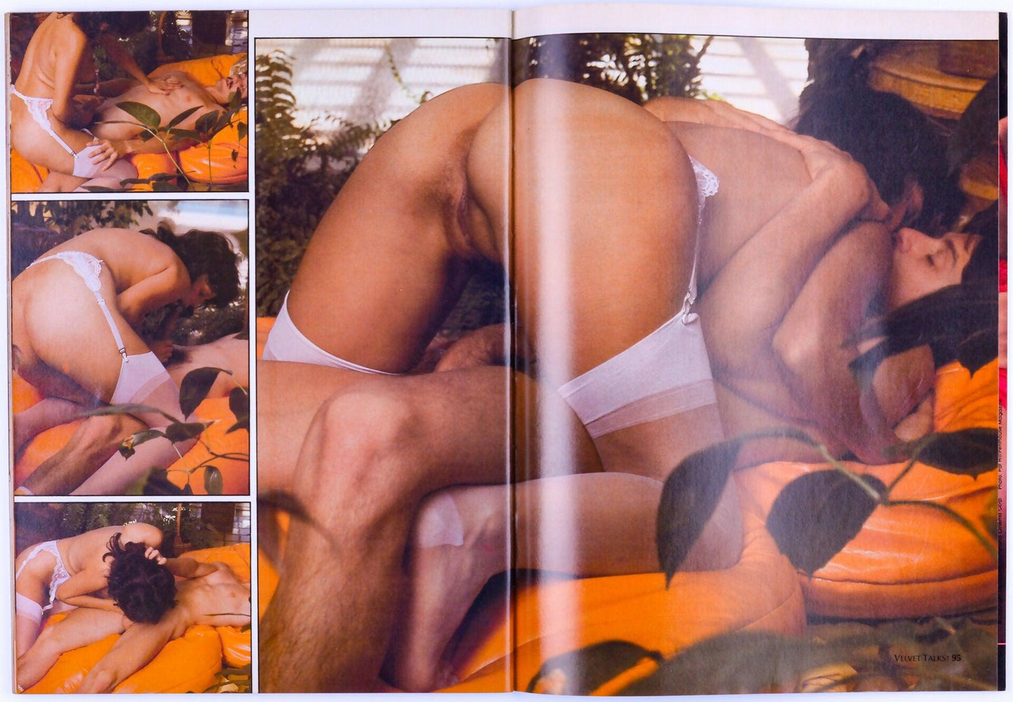 VELVET TALKS Vintage Softcore Adult Magazine January 1983 Includes XXX Record - XXX Marketplace