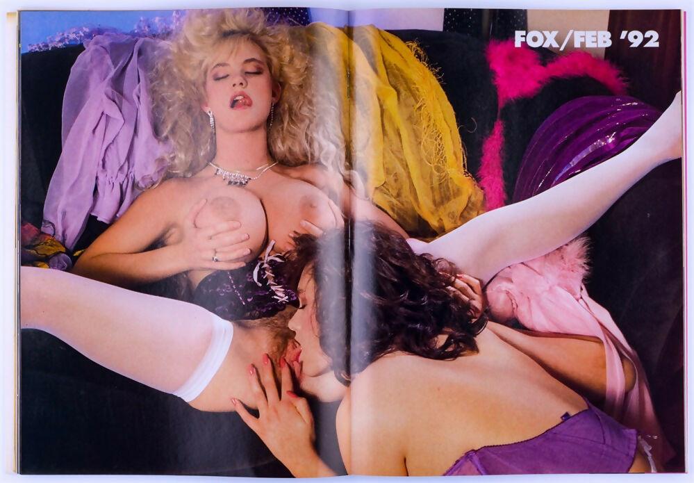 FOX Vintage Softcore Adult Magazine Vol. 10 No. 9 February 1992 Features Sandra Scream - XXX Marketplace
