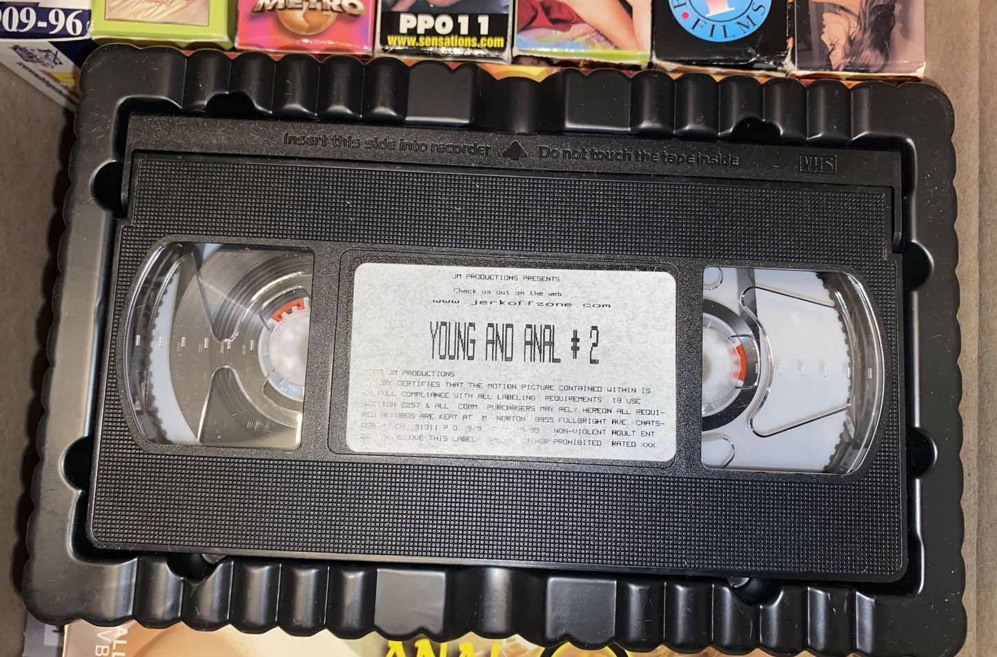 Young And Anal 2 VHS - JM Productions