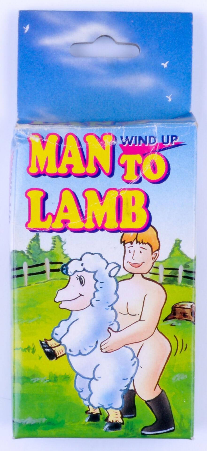 *Rare* WIND UP MAN TO LAMB TOY 1994 PIPEDREAM PRODUCTS, INC. MADE IN HONG KONG Gag Gift - XXX Marketplace