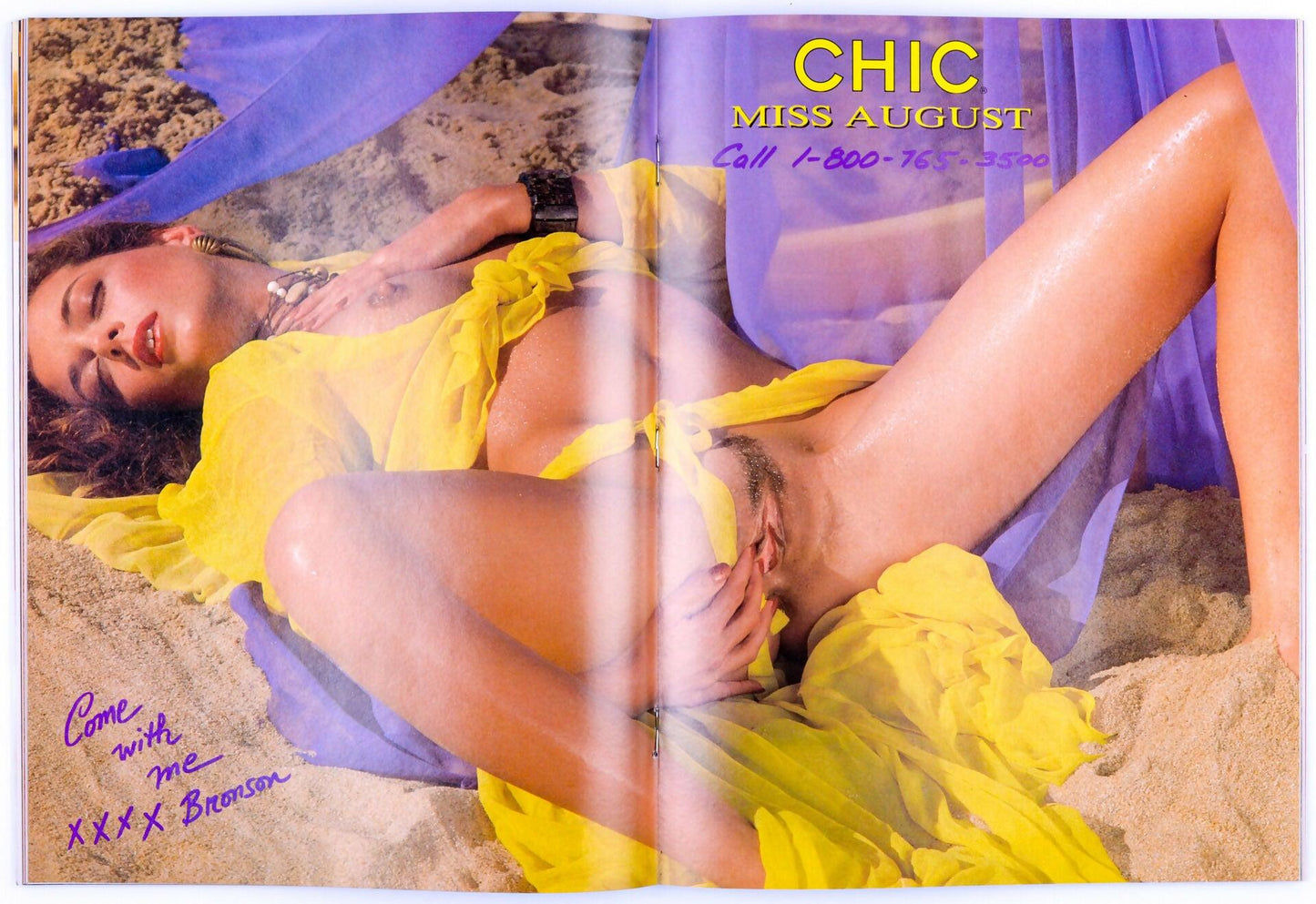 CHIC Softcore Adult Magazine Vol. 17 No. 10 August 1993 - Angela Summers, Nikki Dial, Pearl Joyce - XXX Marketplace
