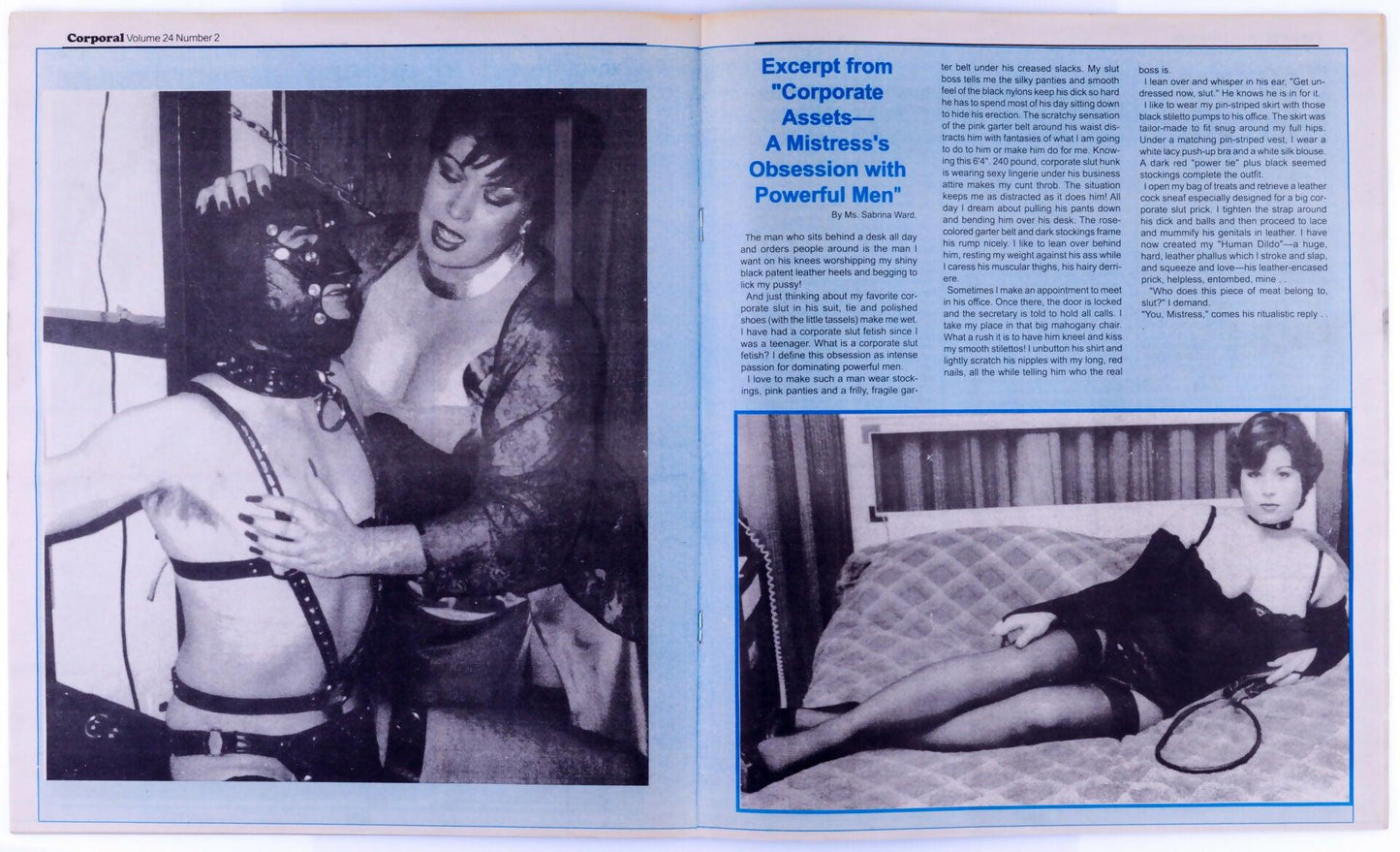 Corporal Fetish Newspaper Vol. 24 No. 2 2000 - XXX Marketplace
