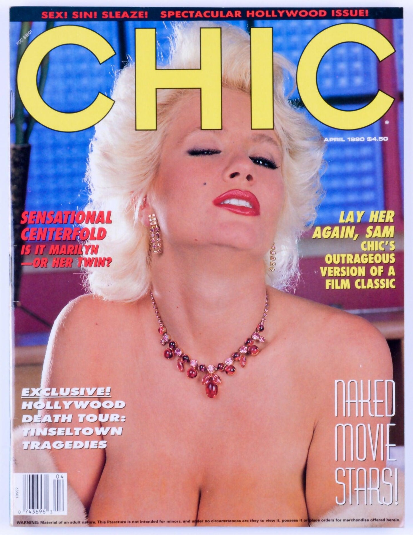 CHIC April 1990 Vol. 14 No. 6 Vintage Softcore Adult Magazine - Suzie Boobies - XXX Marketplace