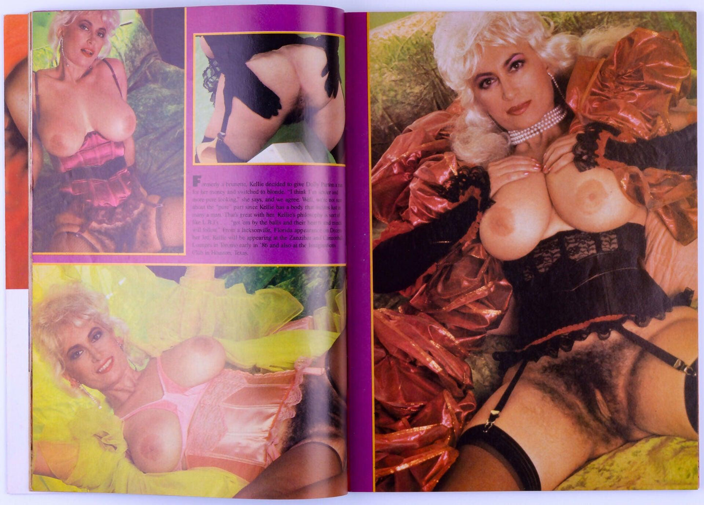 GENT Softcore Adult Big Tits Magazine Vol. 27 No. 1 January 1986 - Peg Moore, Kellie Everts Big-Bert, Danuta, Debbie Jordan *Fair* - XXX Marketplace