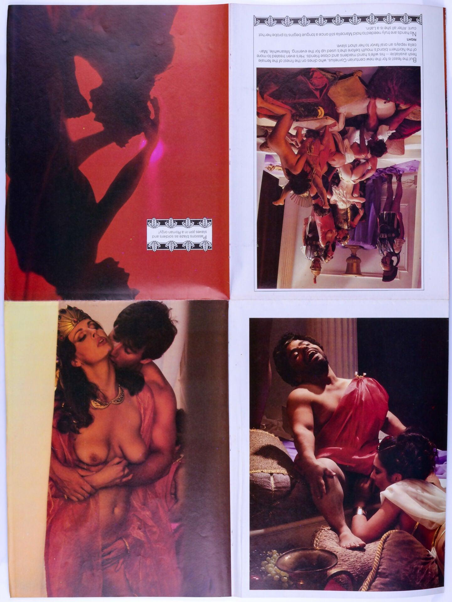 VELVET Softcore Vintage Magazine Vol. 5 No. 1 September 1981 Includes Giant Roman Orgy Poster - XXX Marketplace