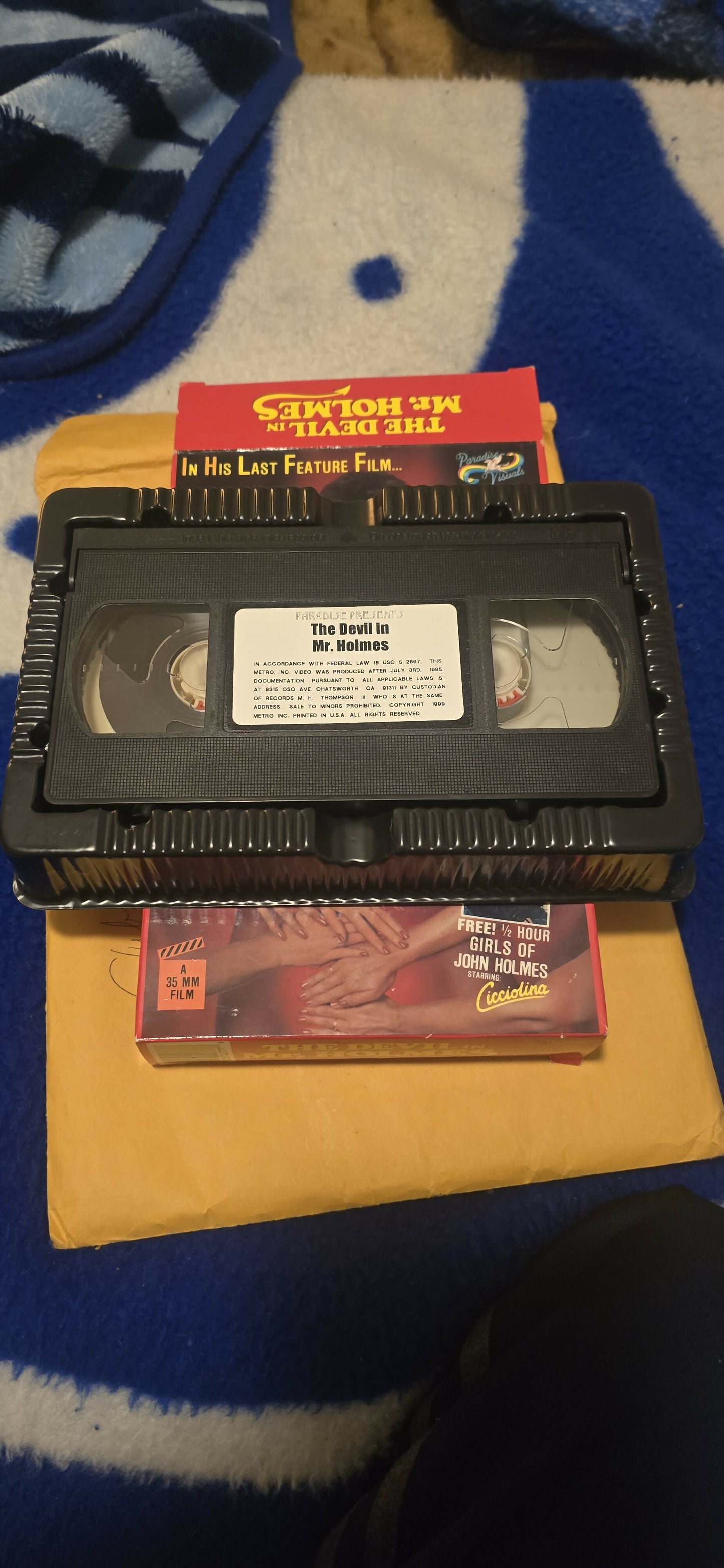 The Devil in Mr. Holmes VHS - John C. Holmes Last Feature Film - Tracey Adams, Amber Lynn, Karen Schubert - Vintage 1980s Adult Video