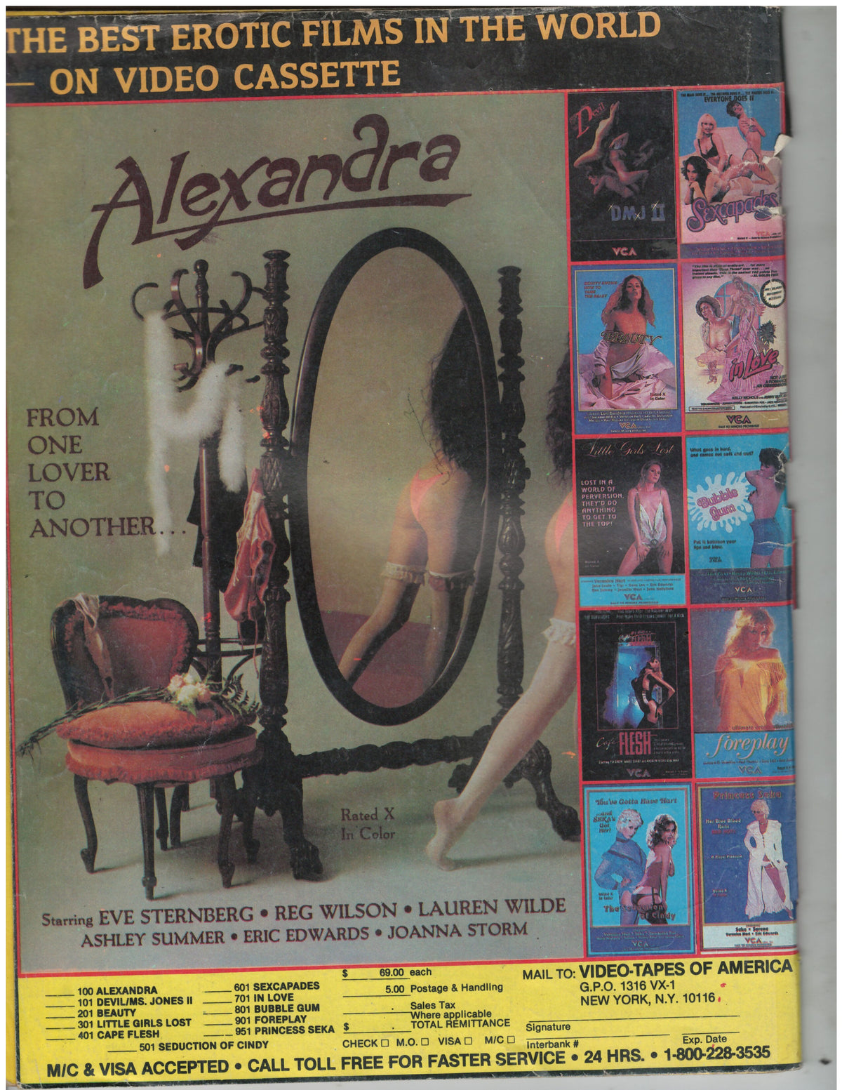 1985 Vintage Blueboy Inc Magazine