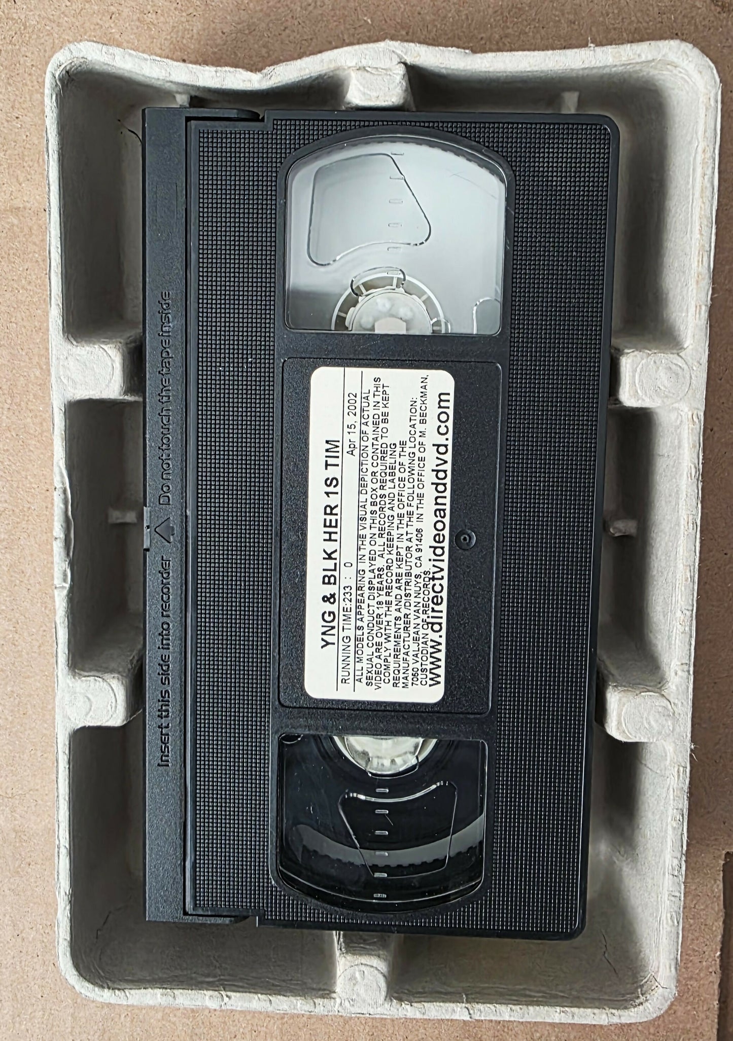 Young & Black - Her First Girl - All Girl (2001) VHS