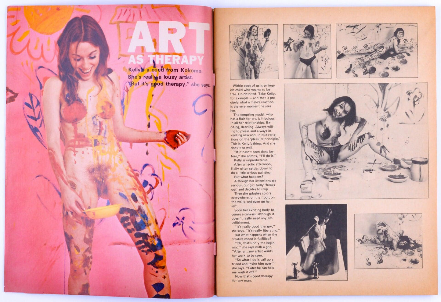 BEST FOR MEN Vintage Softcore Adult Magazine Vol. 11 No. 2 September 1972 - Christina Lindberg, Ingrid Steeger - XXX Marketplace