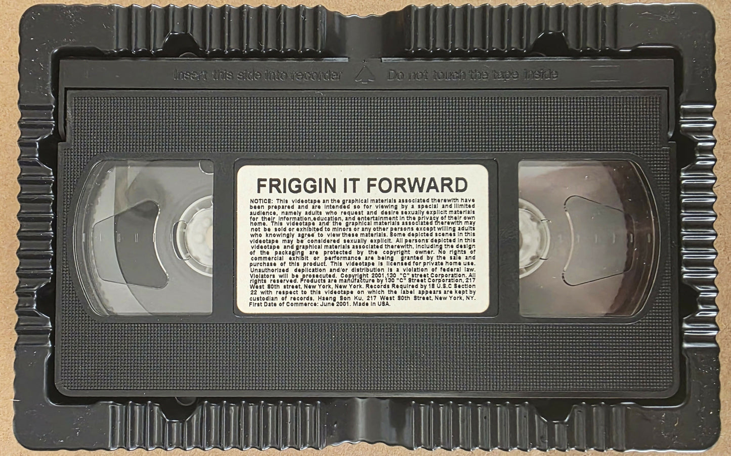Friggin It Forward (2001) VHS