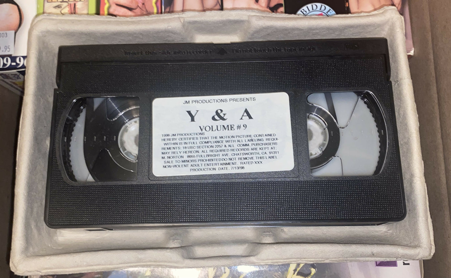Young And Anal 9 VHS - JM Productions
