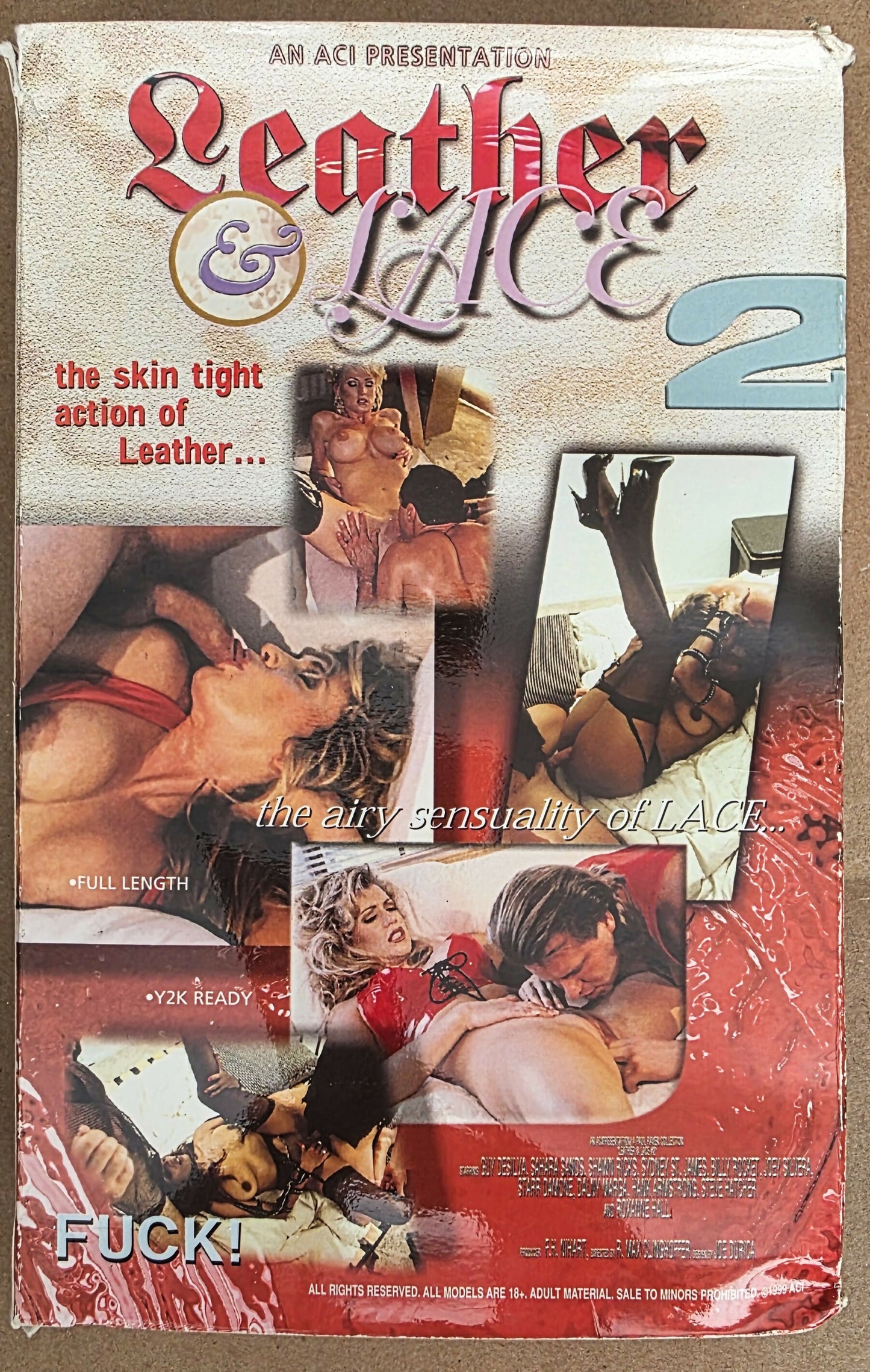 Leather & Lace (1999) VHS