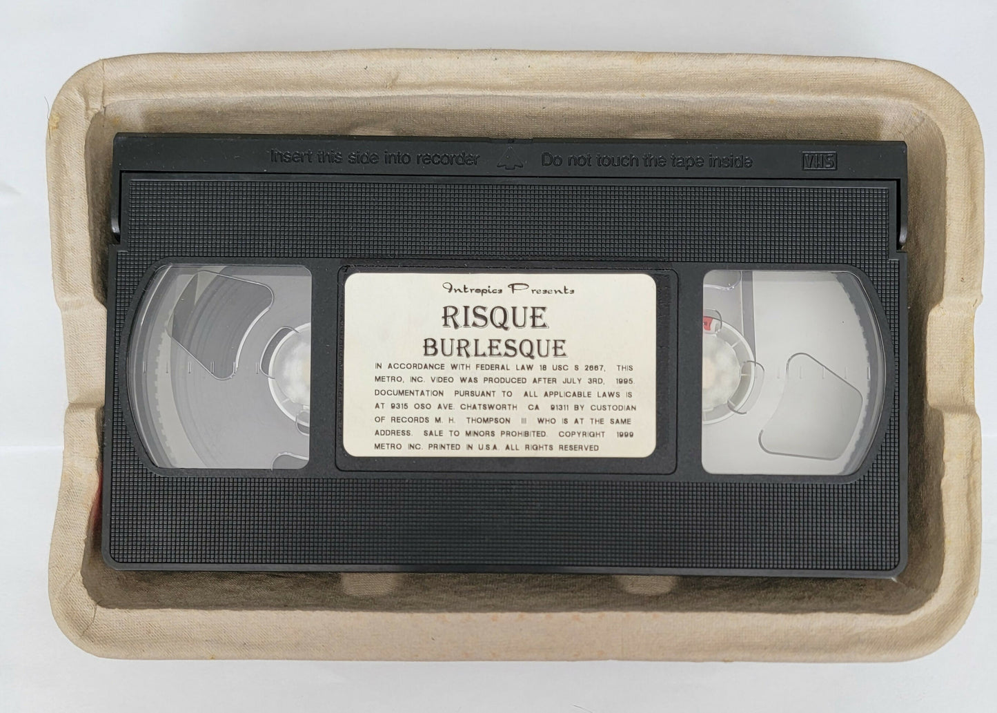 Risque Burlesque (1994) VHS