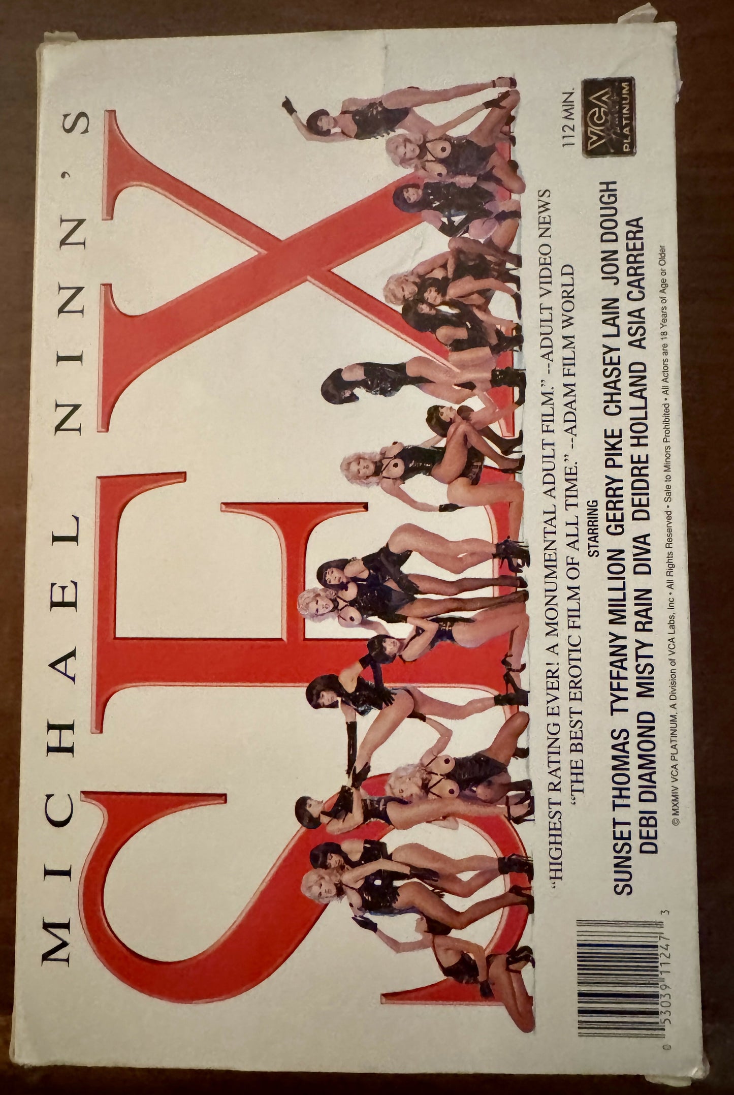 Michael Ninn's Sex (1994) VHS