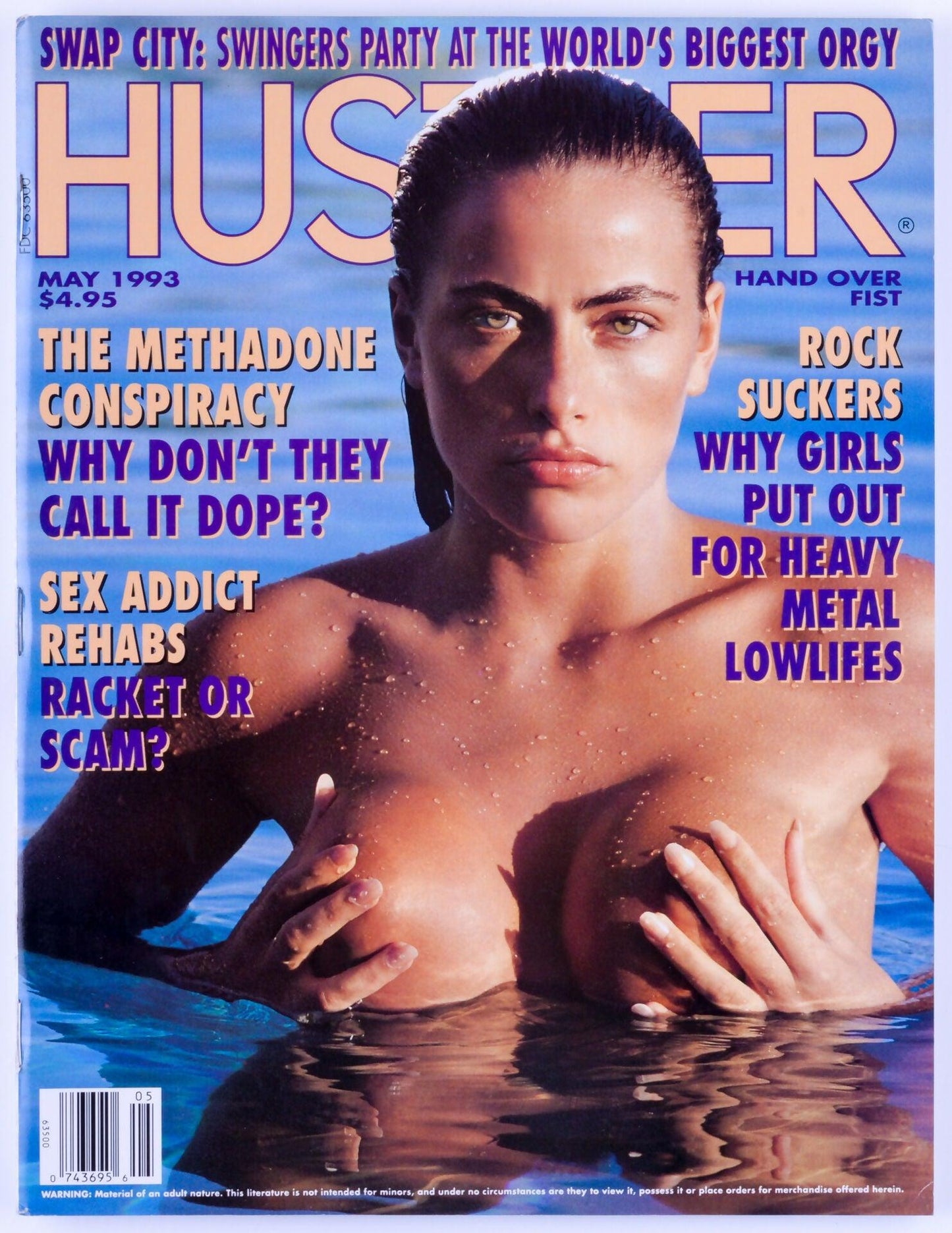 HUSTLER Vintage Softcore Adult Magazine Vol. 19 No. 12 May 1993 - XXX Marketplace