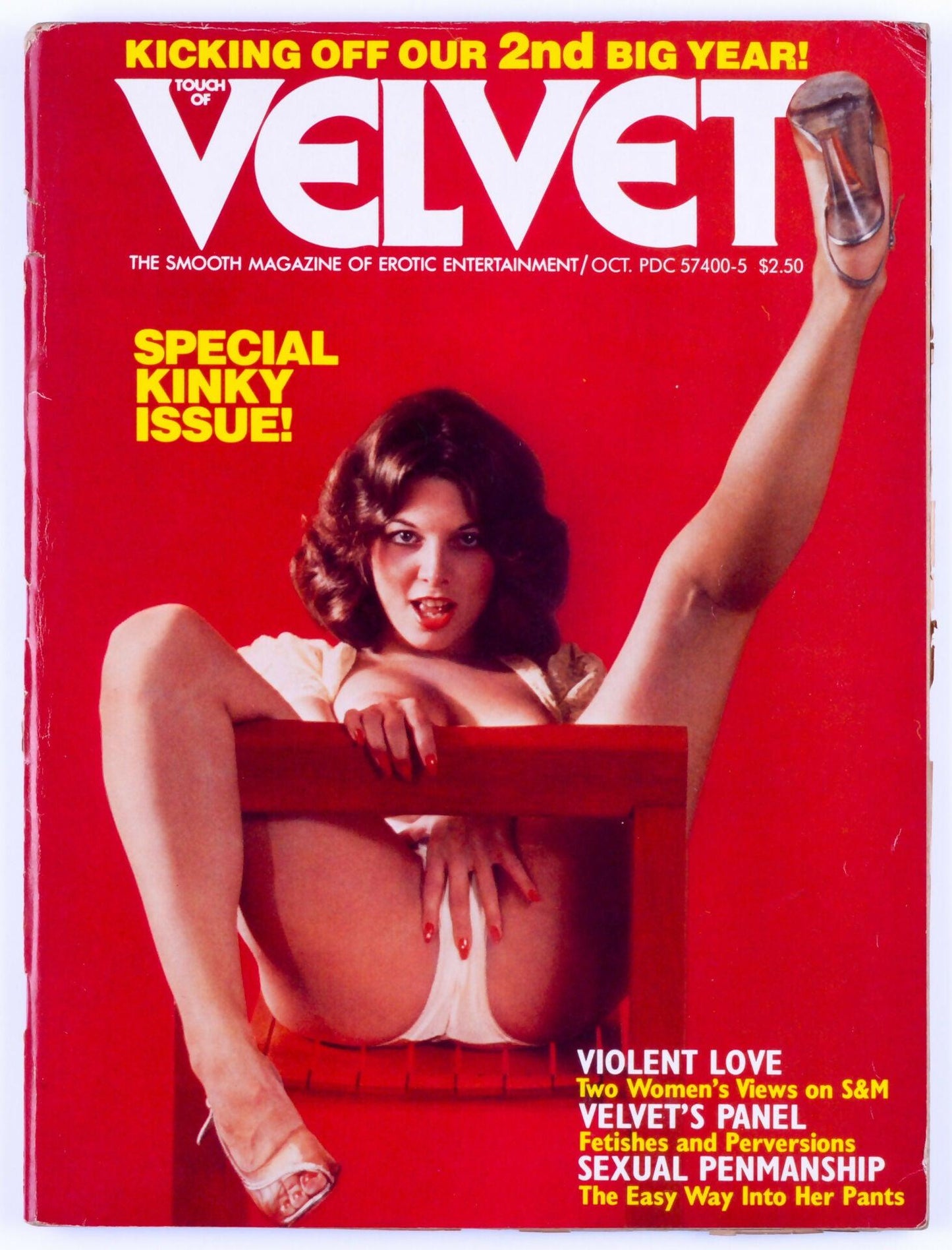 VELVET Vintage Softcore Adult Magazine Vol. 2 No. 1 October 1978 - XXX Marketplace