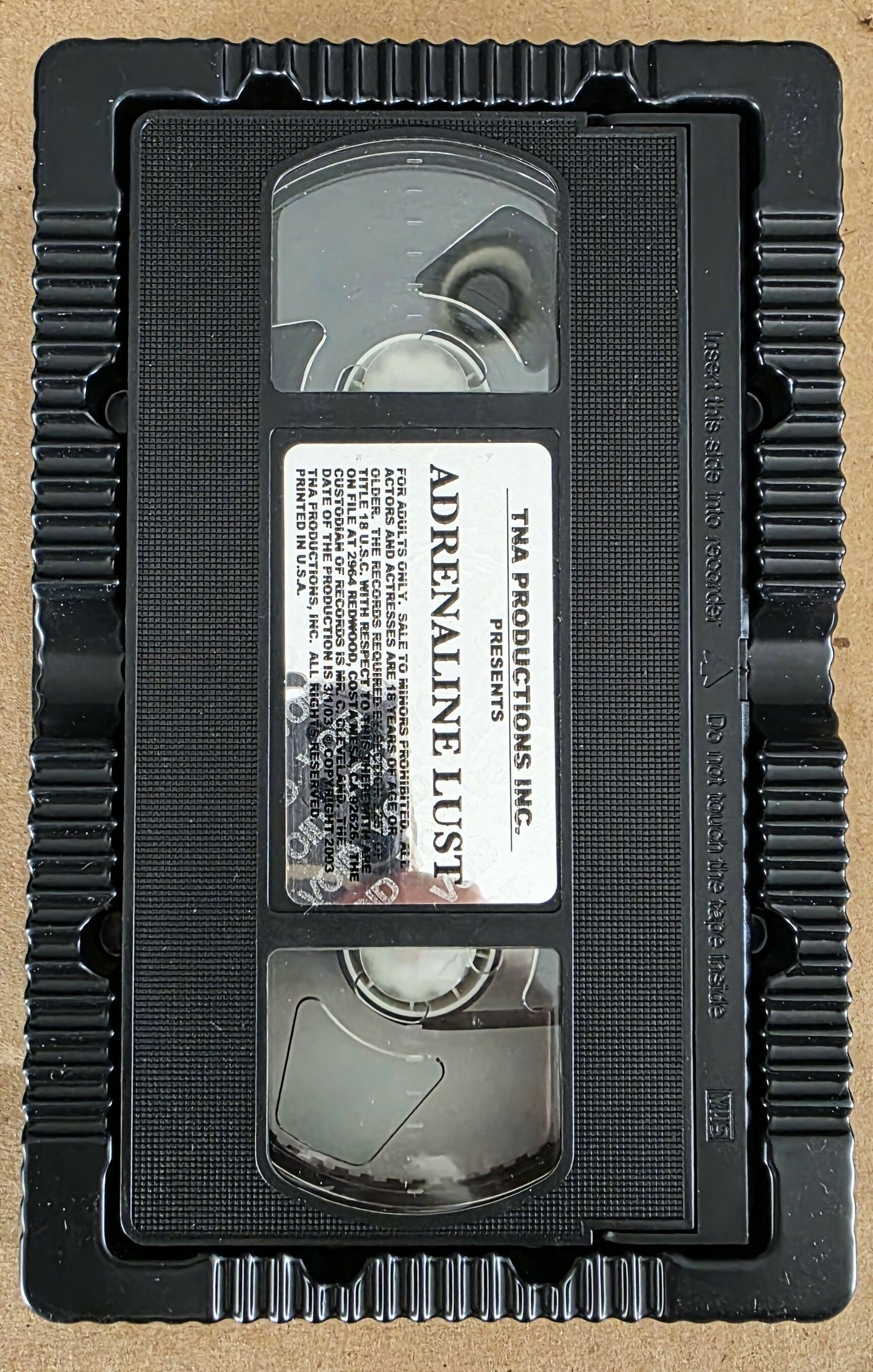 Adrenaline Lust (2003) VHS