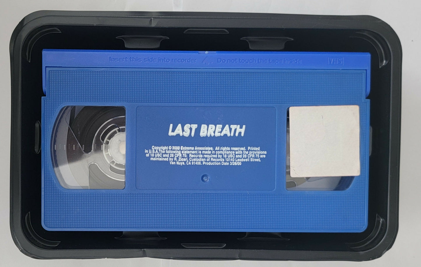 Last Breath - Jessica Darlin (2000) VHS