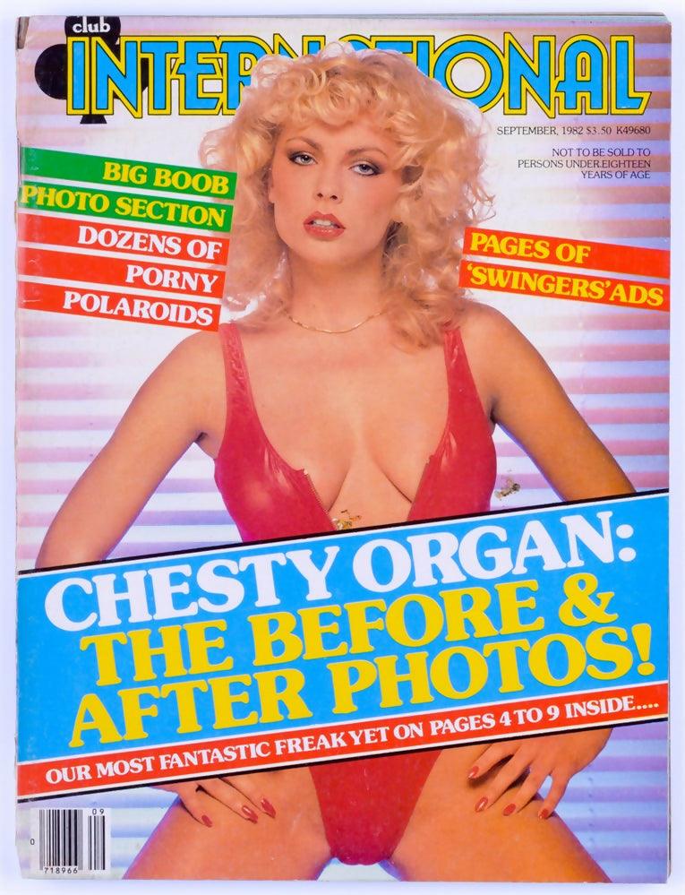 Club INTERNATIONAL Vintage UK Magazine Vol. 15 Issue 2 September 1982 Features Trans Model - XXX Marketplace