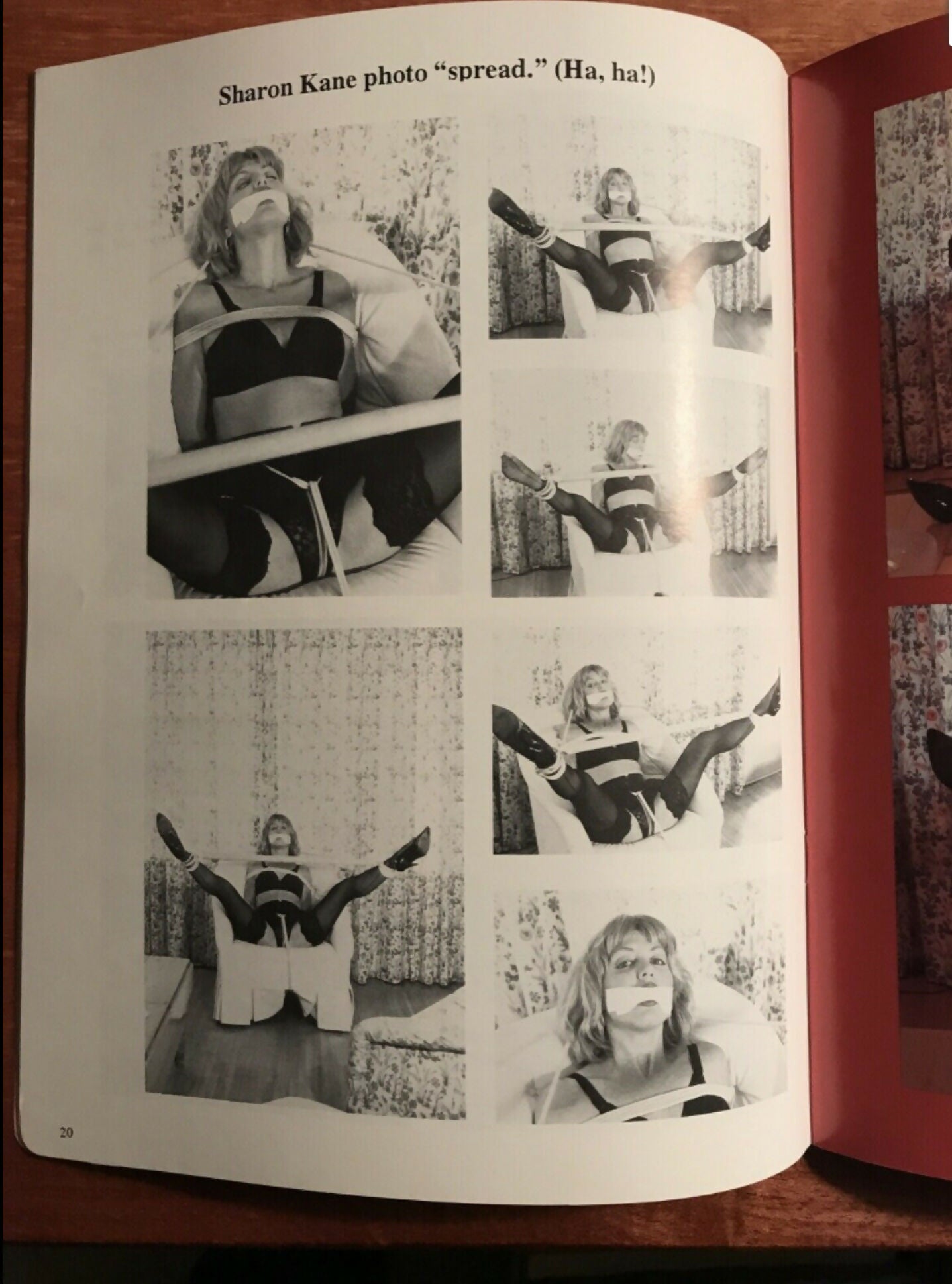 SIMONE DEVON'S TIGHT LOVE BONDAGES #5 1992 LDL Harmony Female Bondage Magazine