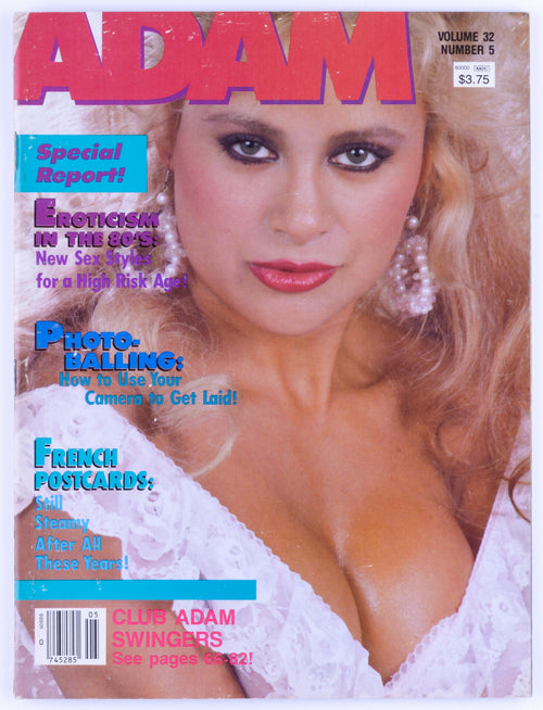 Adam May 1988 Vol. 32 No. 5 Vintage Softcore Adult Magazine - Jasae