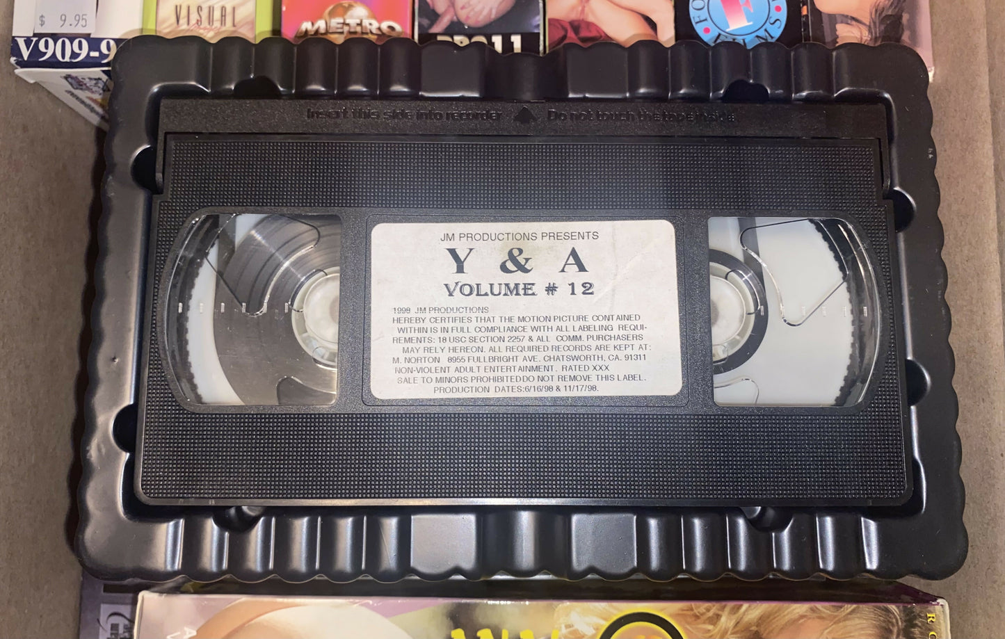 Young And Anal 12 VHS - JM Productions