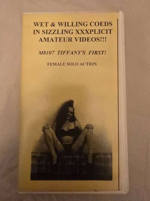 M8107 TIFFANY'S FIRST VHS