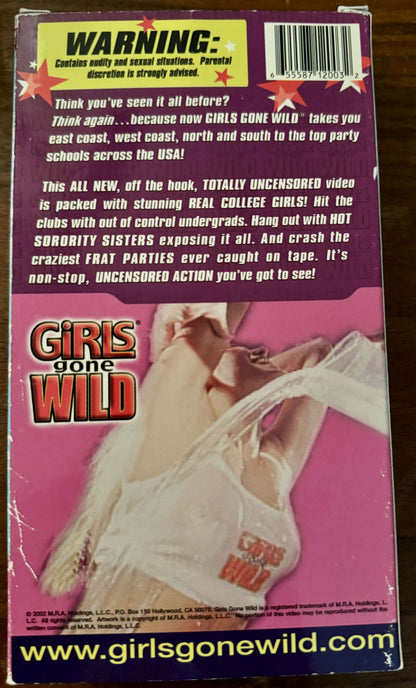 Girls Gone Wild On Campus (VHS)