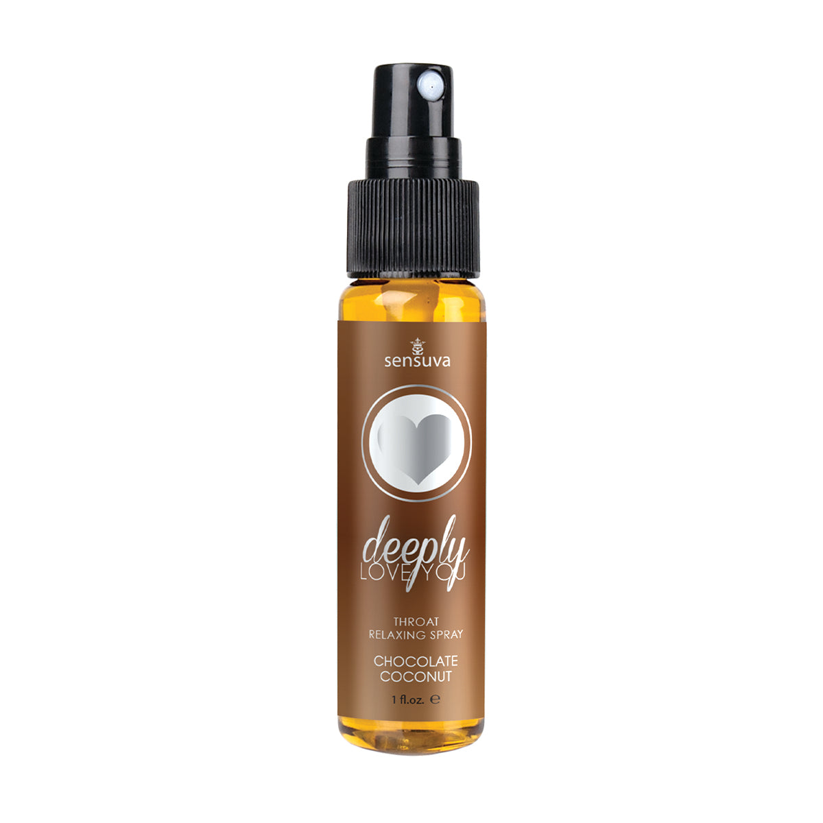 "Deeply Love You Throat Relaxing Spray - Chocolate Coconut - 1 Fl. Oz. SEN-VL489"