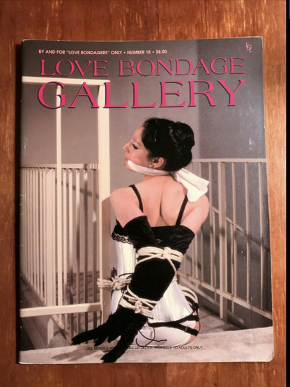 LOVE BONDAGE GALLERY #18, 1992, LDL Harmony Female Bondage Magazine