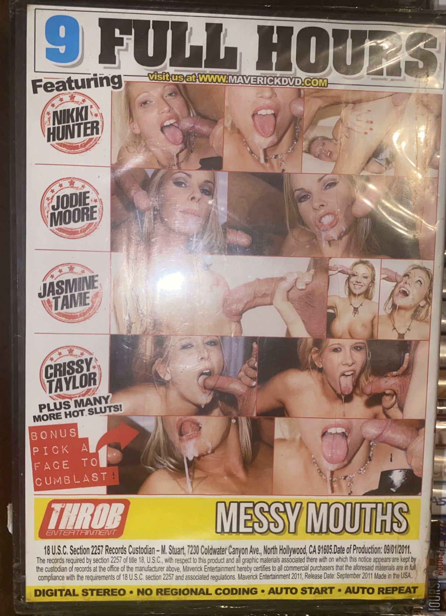 Messy Mouths DVD - THROB Entertainment