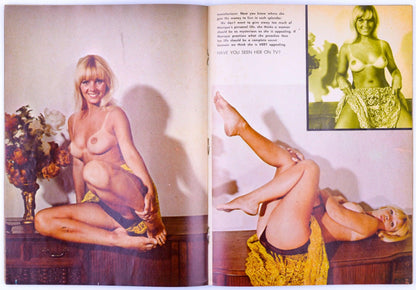 CLIMAX Vintage Softcore Adult Magazine Vol. 15 No. 4 April 1969 - Joyce Gibson, Sandra Down, Gina Edwards, Pixie Nordstrom, Tondalaya - XXX Marketplace
