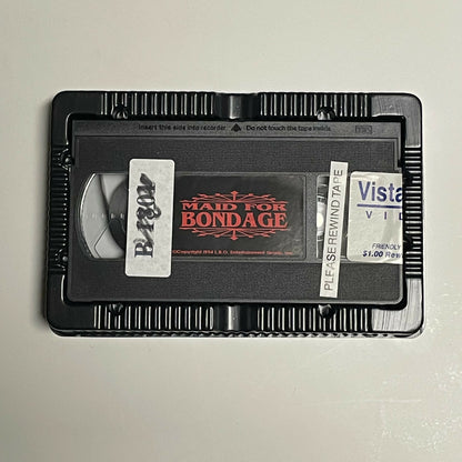 Maid for Bondage VHS Big Box 1993 Vintage Tape