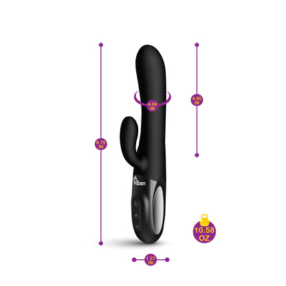 Viben - Hypnotic Clit Teaser and Thrusting Rabbit - Black