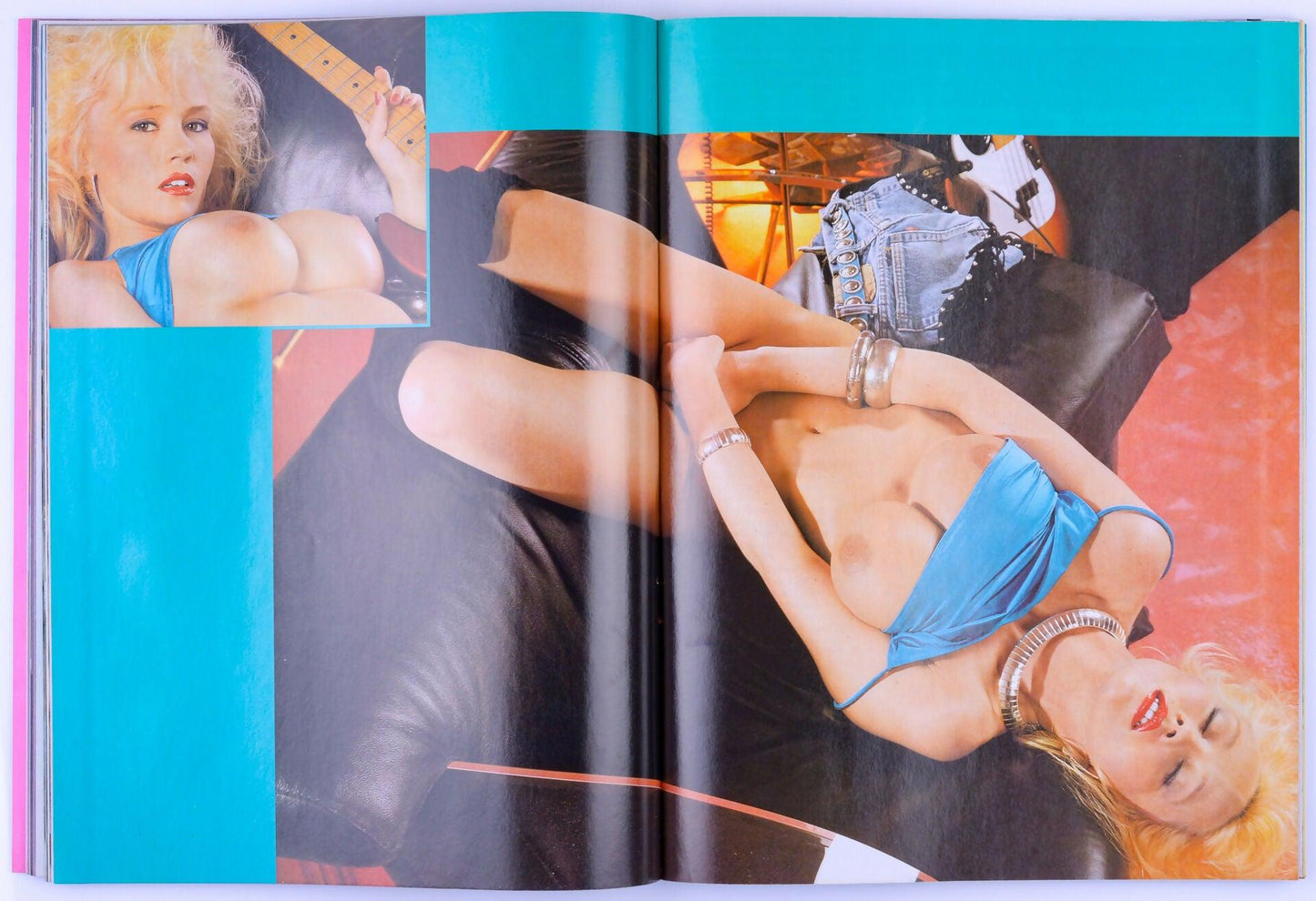 HUSTLER Vintage Softcore Adult Magazine Vol. 18 No. 4 October 1991 - XXX Marketplace