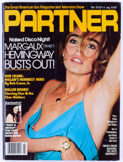 PARTNER July 1979 Vol. 1 No. 2 Softcore Adult Magazine - Margaux Hemingway - XXX Marketplace