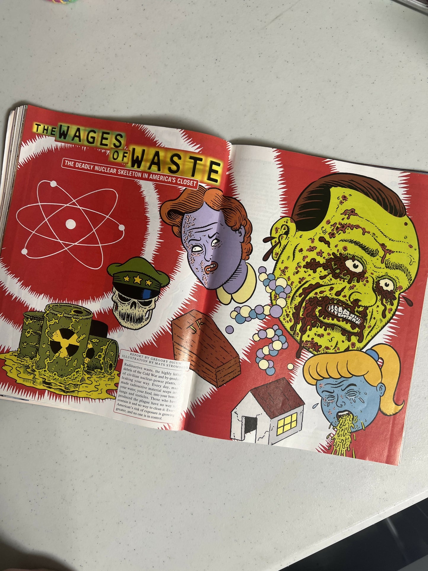 Vintage Hustler Magazine June 1997