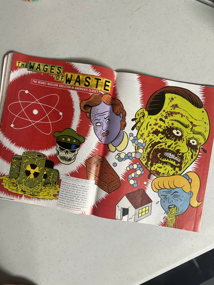 Vintage Hustler Magazine June 1997
